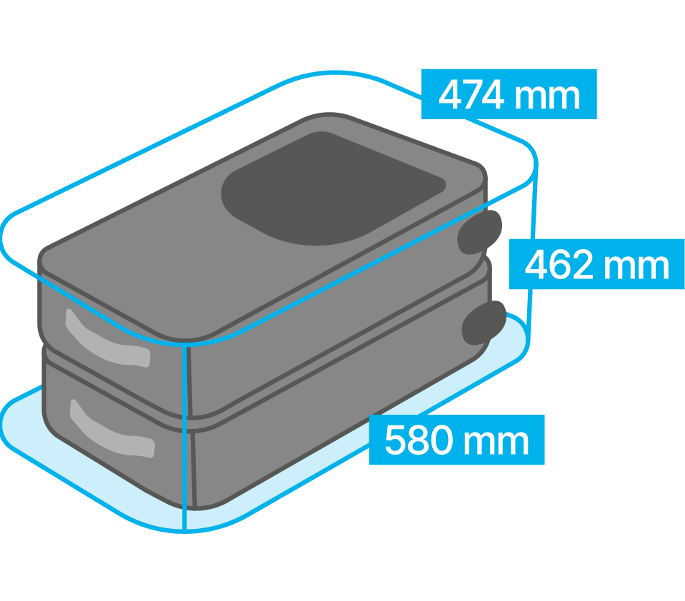 Medium locker